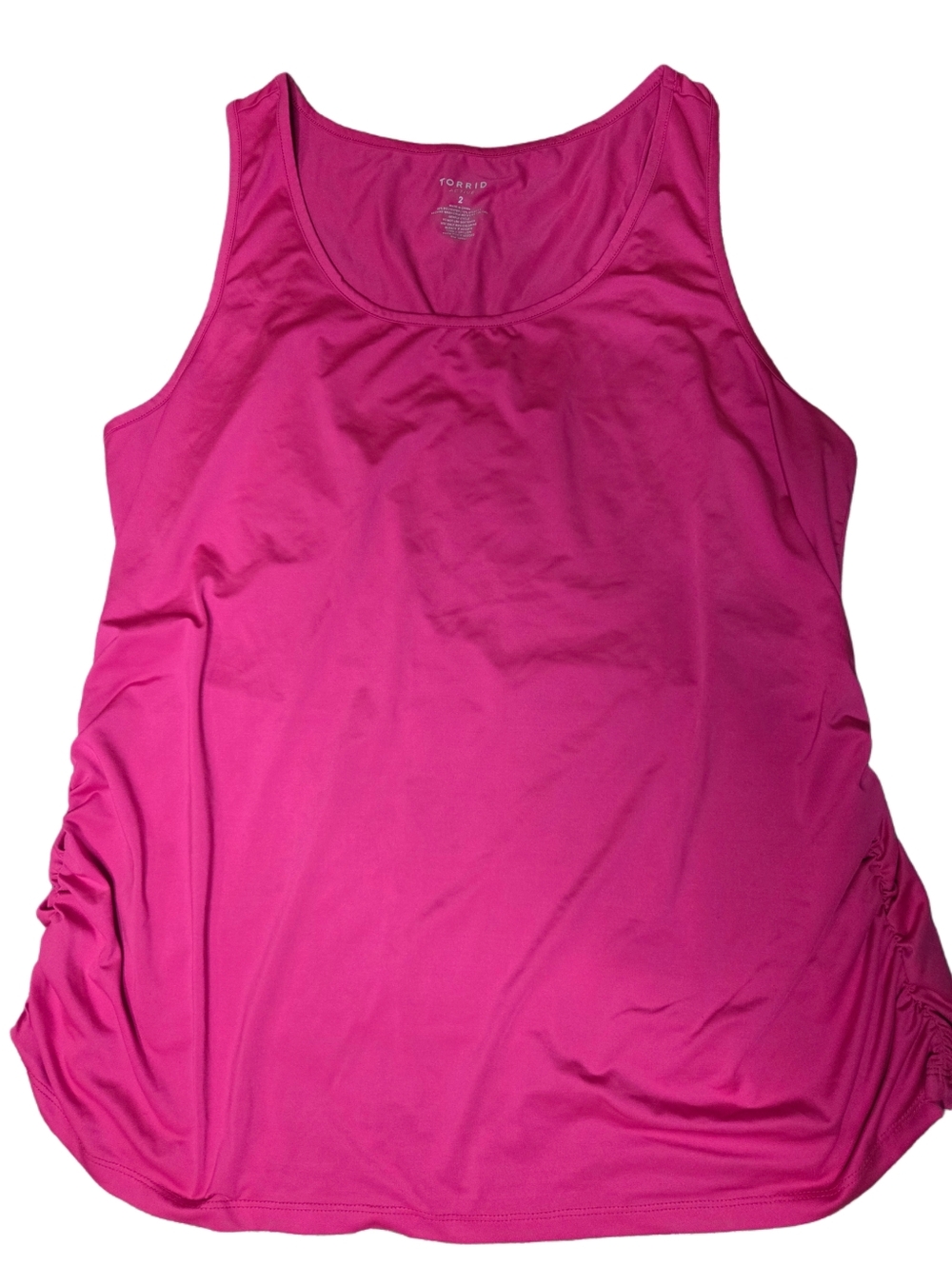 Torrid 2x Hot Pink Activewear Tank